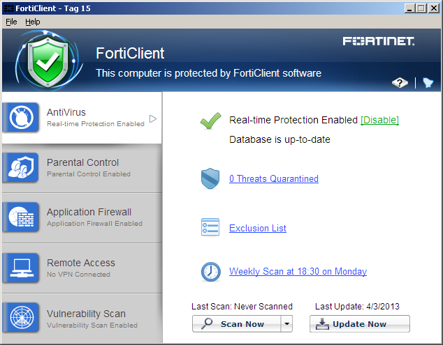 forticlient windows xp download